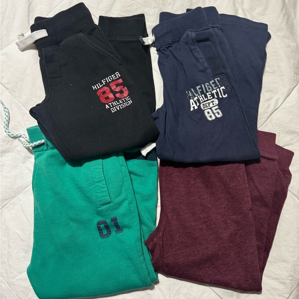 Tommy Hilfiger Kids Joggers - Black, Navy, Green, Burgundy Asst sizes/ brands